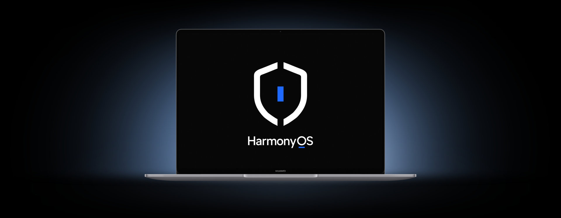 华为擎云 HM740 的正视图，展示了隐私安全的功能