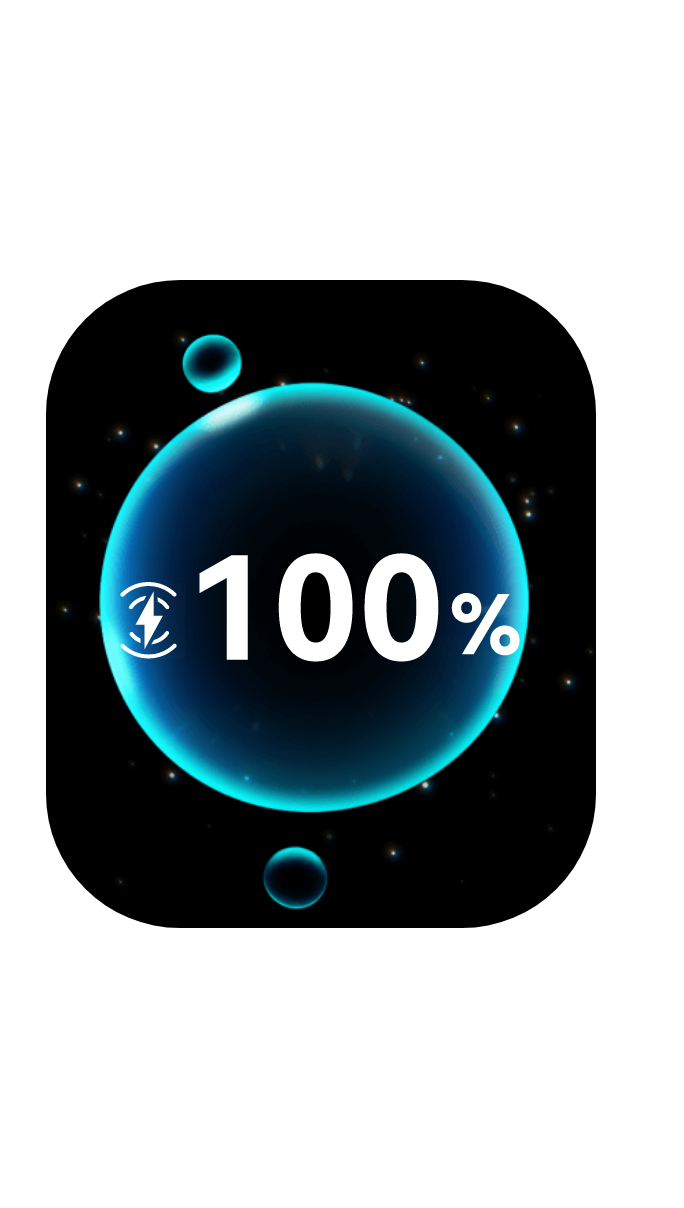 华为擎云 H3540 界面图，呈现充电界面，展示了手表的持久续航