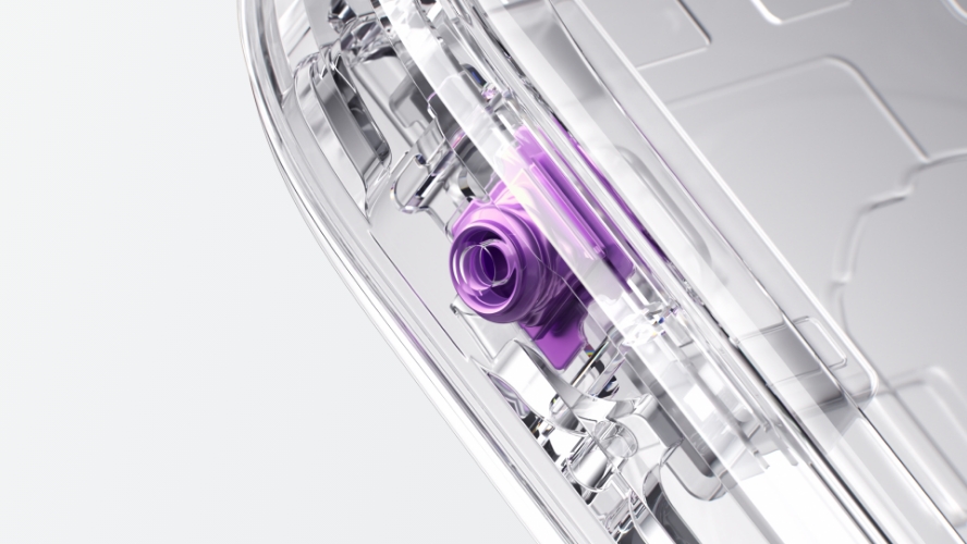 华为擎云 H3540 局部侧视图，展示了手表新增气压计的功能