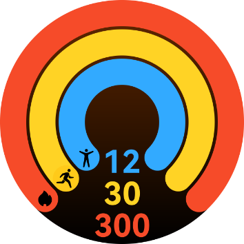 华为擎云 H5756 活力三环 2.0功能，定制运动目标