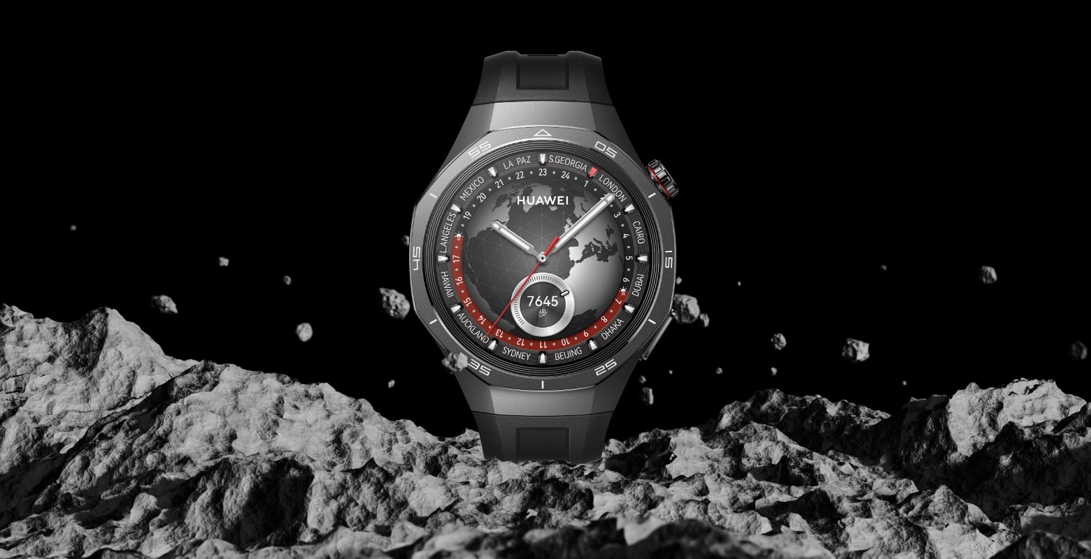 华为擎云 H5756 正视图，展示了华为擎云 H5756 的抗刮耐磨防水性能