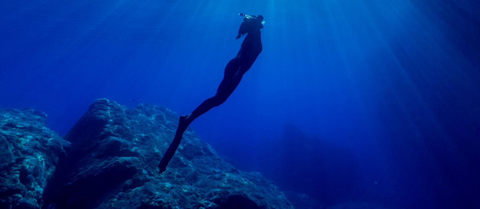 佩戴华为擎云 H5756 潜水的手表界面