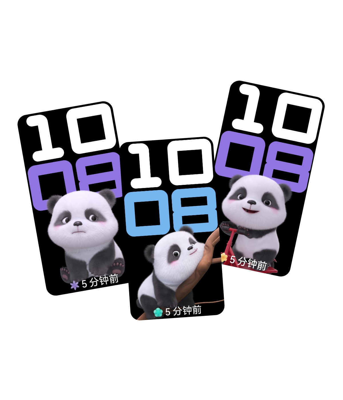 华为擎云 HA5A0 情绪助手相关表盘，展示了手环的情绪健康管理功能