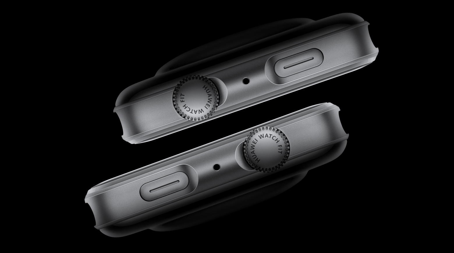 HUAWEI Smart Movement S1 侧视图，展示了手表的轻薄设计