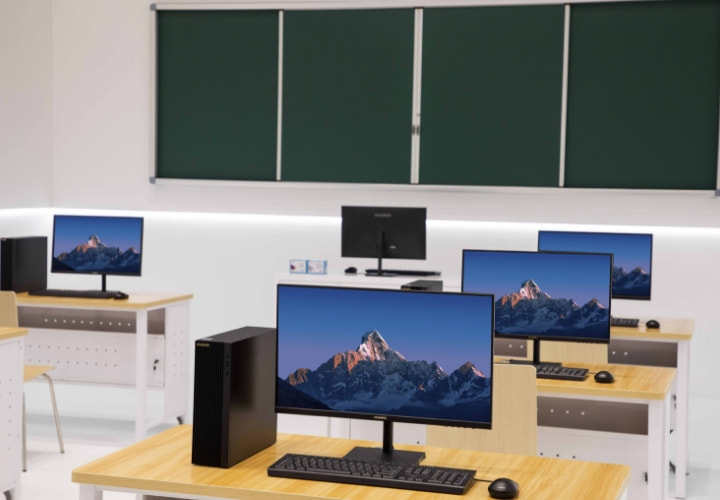 Smart Education Exhibtion Computer Classroom Solution