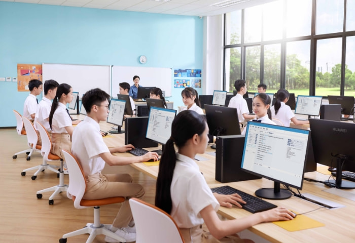 Smart Education Exhibtion Computer Classroom