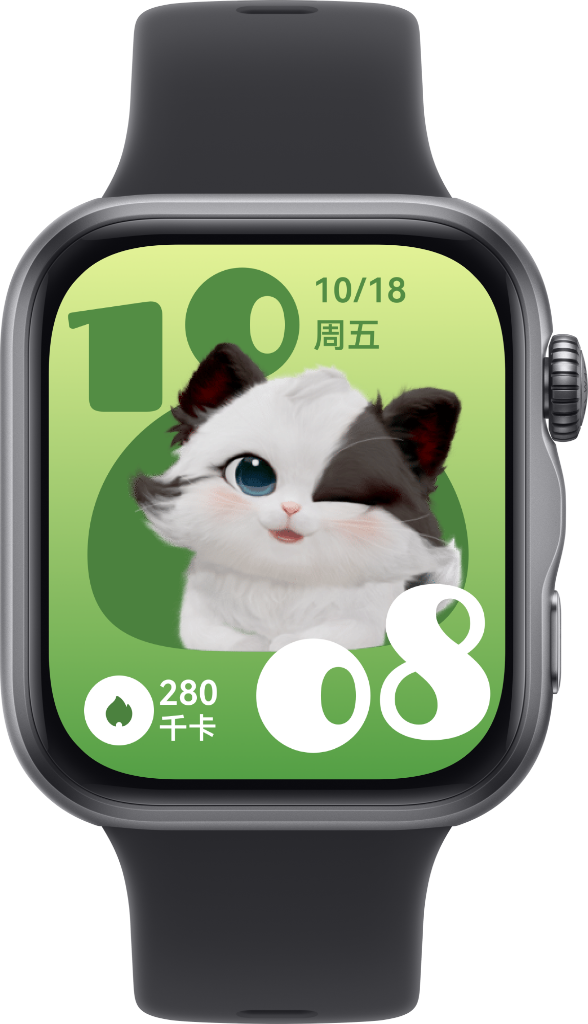 华为擎云 H3550 丰富表盘展示