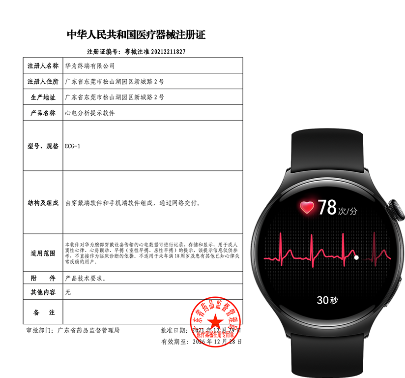 华为擎云 H7546 ECG 心电分析